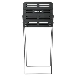 VEVOR Tennis Ball Hopper, Holds 80 Tennis Balls, Pickleball Basket Cart with Wheels for Easy Pick Up, Portable Pickleball Collection Caddy with Heavy-Duty Construction, for Training Carrying Storage