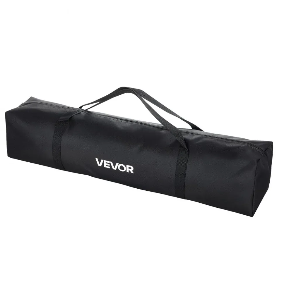 VEVOR Tennis Ball Hopper, Holds 200 Tennis Balls, Foldable Pickleball Basket Cart with Wheels for Easy Pick Up, Stainless Steel Portable Pickleball Cart Caddy with Storage Bag, for Training Teaching