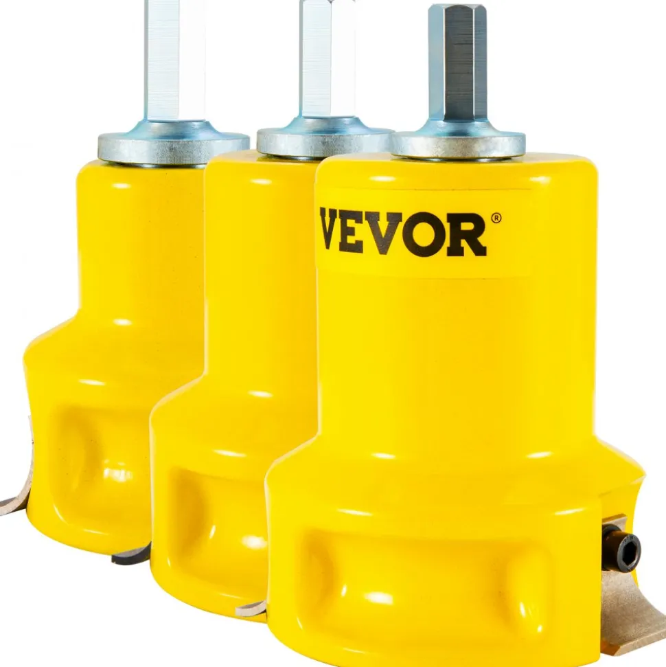VEVOR Tenon Cutter, 1"/25.4mm & 1.5"/38mm & 2"/50.8mm, Premium Aluminum & Steel Log Furniture Cutter, with Dual Curved Blades & Button Screws Home Master Kit, Commercial Starter’s Tool for Home DIY