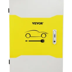 VEVOR Tesla Charger Station Box, 28'' x 20'' x 10'', Outdoor Cable Box Charging Box Cable Organizer, IP32 Waterproof Dustproof Cool Roll Steel Electrical Enclosure Box, for Tesla Wall Connector