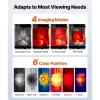VEVOR Thermal Camera, TISR Super Resolution 240x180, Thermal Imaging Camera with 2MP Visual Camera, 96x96 IR Resolution, 25HZ Refresh Rate, -4°F to 1022°F, 4 Image Modes & 6 Color Palettes