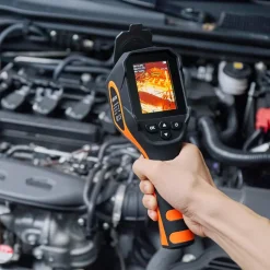 VEVOR Thermal Camera, 320 x 240 TISR Super Resolution, Thermal Imaging Camera with 2MP Visual Camera, 160 x 120 IR Resolution, 25 HZ Refresh Rate, -4°F to 1022°F, 4 Image Modes & 6 Color Palettes