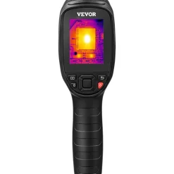 VEVOR Thermal Imaging Camera, 320 x 240 Pixels Super Resolution, 25Hz Refresh Rate Infrared Camera with -4 to 752°F Temperature Range, 32G Built-in SD Card, and Rechargeable Li-ion Battery