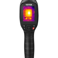 VEVOR Thermal Imaging Camera, 320 x 240 Pixels Super Resolution with 2MP Visual Camera, 25Hz Refresh Rate Infrared Camera with -4℉~1022℉ Temp, 64G SD Card and Rechargeable Li-ion Battery