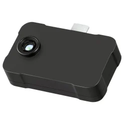 VEVOR Thermal Imaging Camera for Android & iOS, 512 x 384 Super Resolution, 25HZ Refresh Rate Infrared Thermal Imager for Smartphones Tablets, 256 x 192 IR Resolution, -4°F-1022°F & 6 Color Palettes