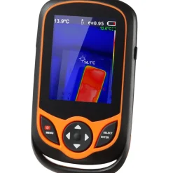 VEVOR Thermal Imaging Camera, 256 x 192 IR Resolution Pocket Infrared Thermal Imager with WiFi, 25Hz Refresh Rate Thermal Camera Pocket with 3.2