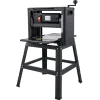 VEVOR Thickness Planer 12.5 inch Wood Planer Foldable 1500W Thickness Planer Woodworking 315"/min Feed Rate Double Cutter Benchtop Thickness Planer with Dust Exhaust Interface Stand for Woodworking