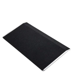 VEVOR Threshold Ramp for Doorways, 31.9 x 15.4 in, Platform Aluminum Wheelchair Ramp, Non-Slip Door Threshold Ramps, 400 lbs Load Capacity, for Home Steps, Curbs, Wheelchairs, Walkers, Scooter, Carts
