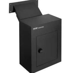 VEVOR Through The Wall Drop Box, Heavy Duty Steel Through the Wall Mailbox with 2.8-7.9