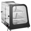 VEVOR 2-Tier Commercial Food Warmer Display, 850W Food Display Warmer w/ Tempered Glass and Steam Heating, 86℉~185℉ Temperature Control, 111L Large Capacity for Hamburger, Pizza, Bread, Fried Chicken