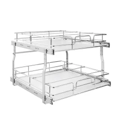 VEVOR 2 Tier Pull Out Cabinet Organizer 14.17