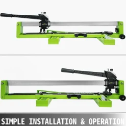 VEVOR Tile Cutter 39 Inch, Manual Tile Cutter All-Steel Frame,Tile Cutting Machine with Laser Guide and Bonus Spare Cutter,Tile Cutter Hand Tool for Precision Cutting Porcelain Ceramic Floor Tiles