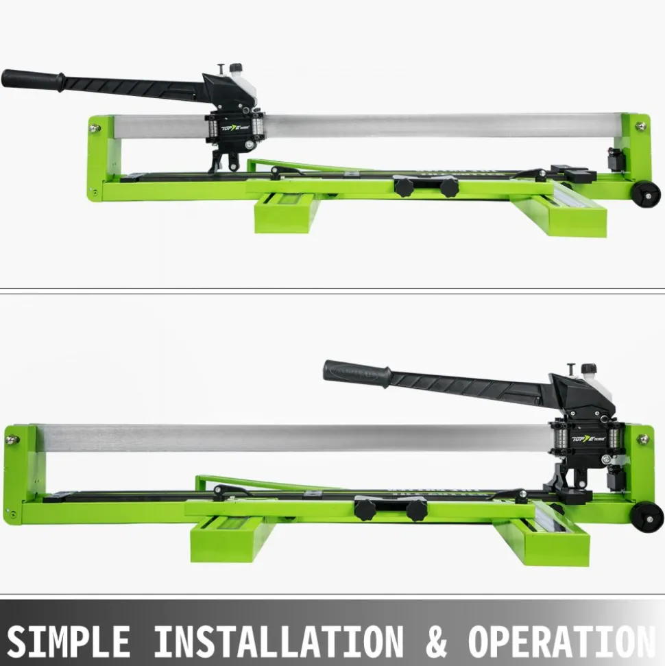 VEVOR Tile Cutter 39 Inch, Manual Tile Cutter All-Steel Frame,Tile Cutting Machine with Laser Guide and Bonus Spare Cutter,Tile Cutter Hand Tool for Precision Cutting Porcelain Ceramic Floor Tiles