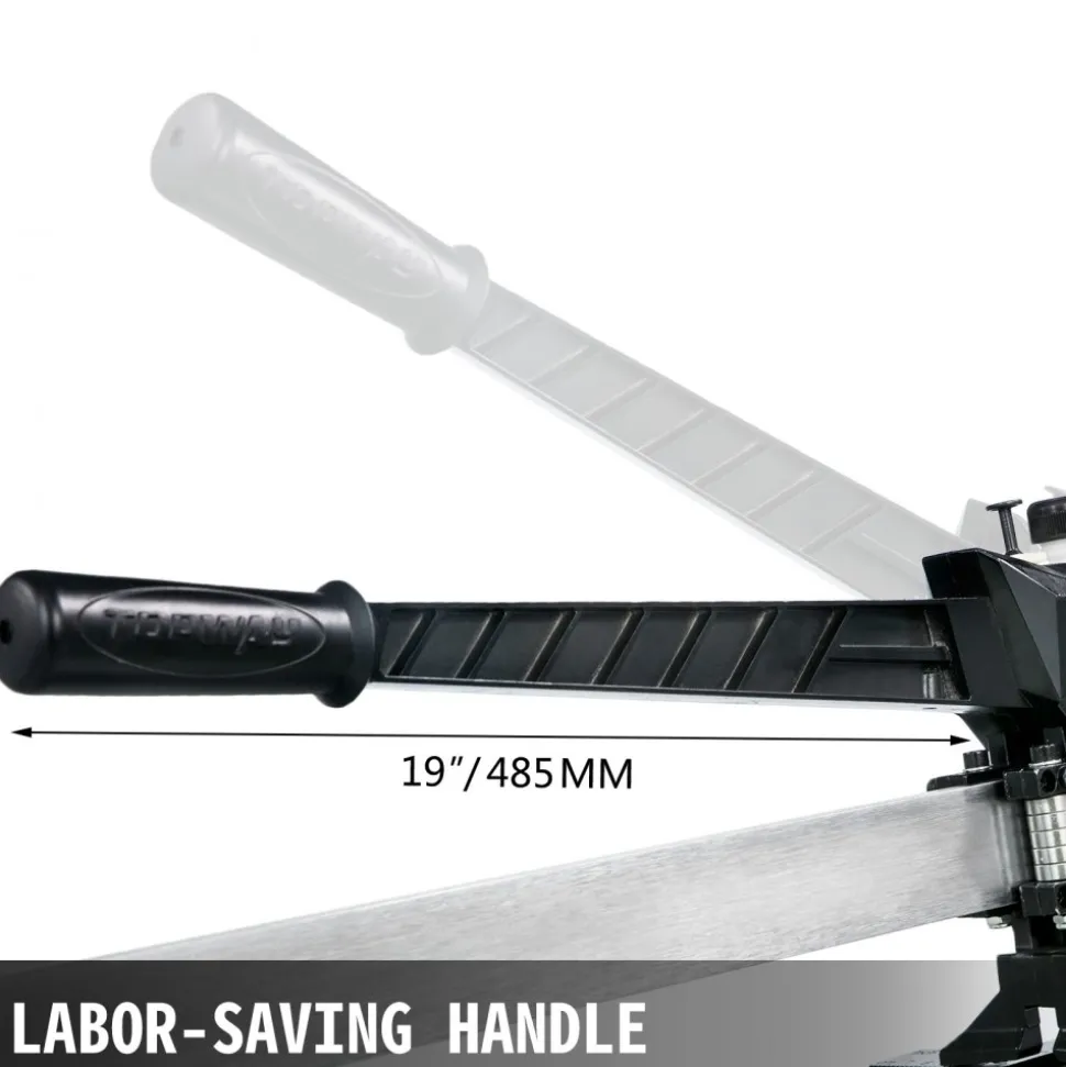 VEVOR Tile Cutter 39 Inch, Manual Tile Cutter All-Steel Frame,Tile Cutting Machine with Laser Guide and Bonus Spare Cutter,Tile Cutter Hand Tool for Precision Cutting Porcelain Ceramic Floor Tiles