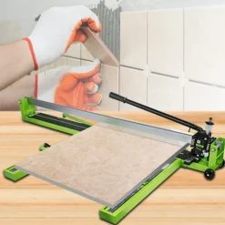 VEVOR Tile Cutter 47 Inch, Manual Tile Cutter All-Steel Frame,Tile Cutting Machine with Laser Guide and Bonus Spare Cutter,Tile Cutter Hand Tool for Precision Cutting Porcelain Ceramic Floor Tiles