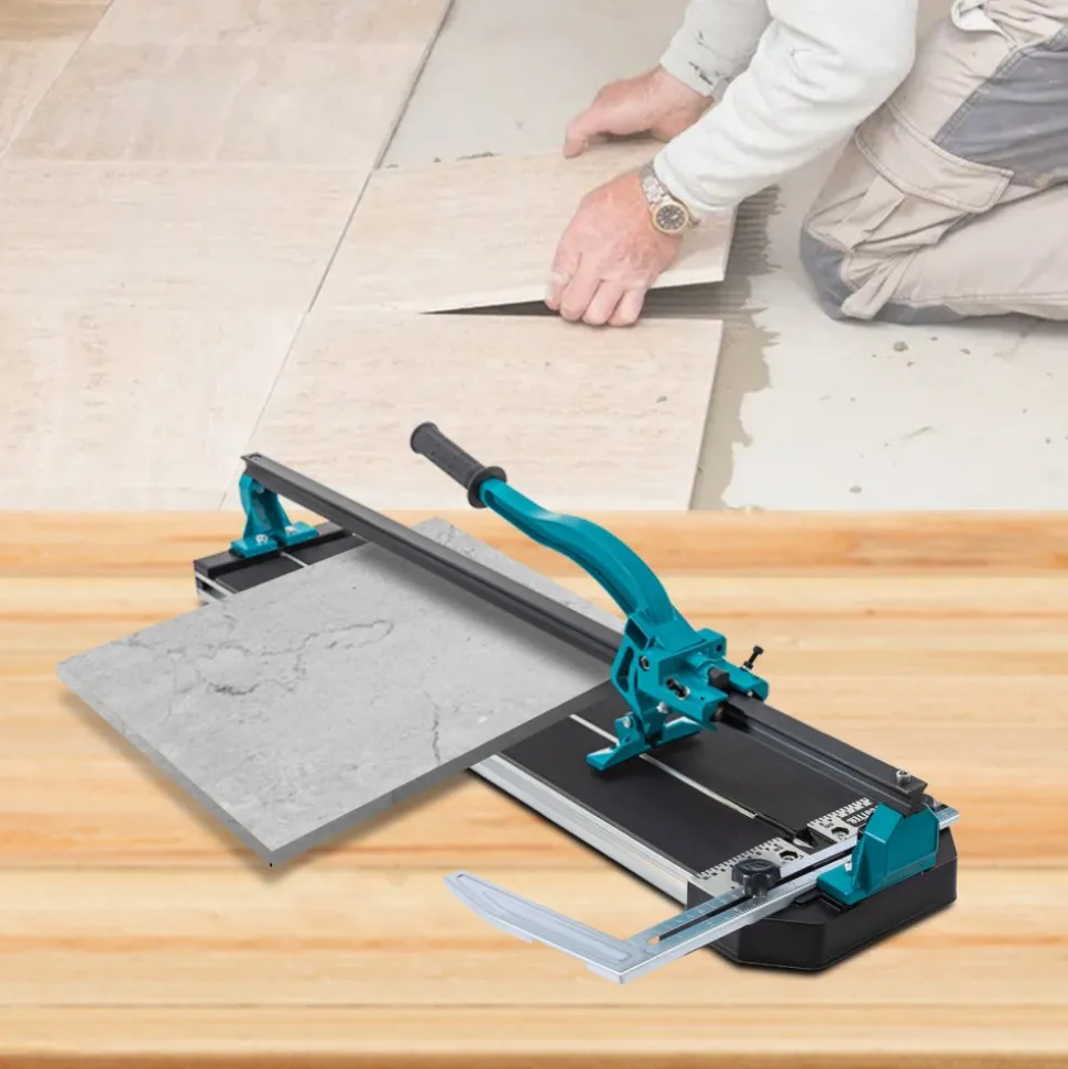 VEVOR Tile Cutter 31 Inch,Manual Tile Cutter Single Rail with Precise Laser Positioning, Alloy Cutter Wheel with Ergonomic Handle, Accurate Rulers, For Large Tile 0.24"-0.59" Thickness