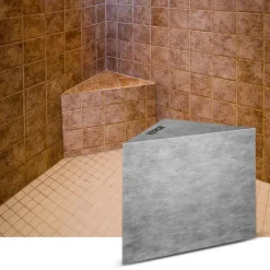 VEVOR Tile Shower Seat, 22.4