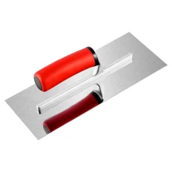 VEVOR Tile Tools, Stainless Steel Flat Finishing Trowel, 10.9 x 4.4 in Concrete Cement Drywall Plastering Tile Masonry Construction Hand Tools with Handle, for Apply, Spread, Flatten, Smooth, Polish