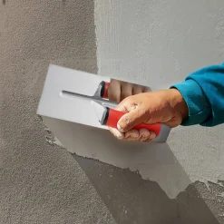 VEVOR Tile Tools, Stainless Steel Flat Finishing Trowel, 10.9 x 4.4 in Concrete Cement Drywall Plastering Tile Masonry Construction Hand Tools with Handle, for Apply, Spread, Flatten, Smooth, Polish