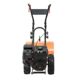 VEVOR Tiller Cultivator, 212CC 4-Stroke Garden Cultivator, Tiller with 4 Steel Adjustable Rear Tines for Lawn, Garden and Field Soil Cultivation