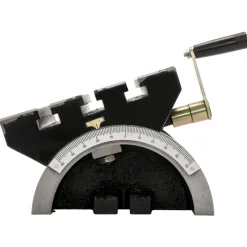 VEVOR Tilting Milling Table 10x7inch Tilting Angle Milling Machine 0-90°Adjustable Swivel Angle Plate with 3 T-slots and an Adjustable Crank Handle Heavy Duty Tilting Milling Machine for Grinding