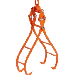 VEVOR Timber Claw Hook, 28 inch 4 Claw Log Grapple for Logging Tongs, Swivel Steel Log Lifting Tongs, Eagle Claws Design with 2205 lbs/1000 kg Loading Capacity for Tractors, ATVs, Trucks, Forklifts