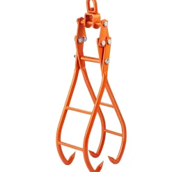 VEVOR Timber Claw Hook, 28 inch 4 Claw Log Grapple for Logging Tongs, Swivel Steel Log Lifting Tongs, Eagle Claws Design with 2205 lbs/1000 kg Loading Capacity for Tractors, ATVs, Trucks, Forklifts