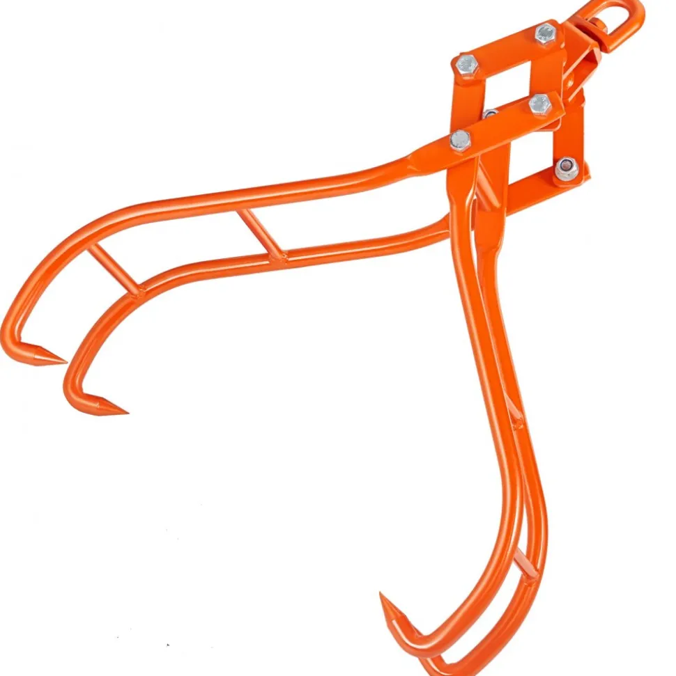VEVOR Timber Claw Hook, 28 inch 4 Claw Log Grapple for Logging Tongs, Swivel Steel Log Lifting Tongs, Eagle Claws Design with 2205 lbs/1000 kg Loading Capacity for Tractors, ATVs, Trucks, Forklifts