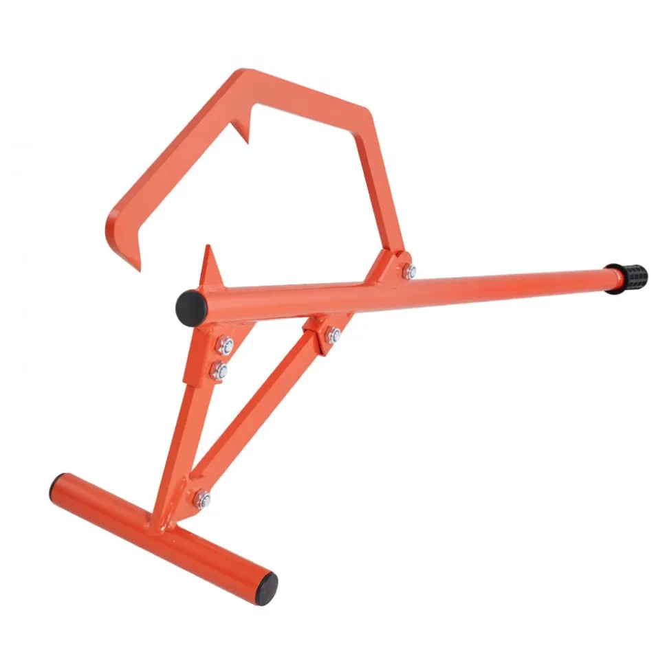 VEVOR Timberjack, 46.5 in, Heavy Duty Steel Log Roller, Log Lifter with Adjustable Cant Hook, Logging Tools Log Jack for Logs Ups to 25" Dia, Timber Jack for Rolling Cutting and Lifting Logs