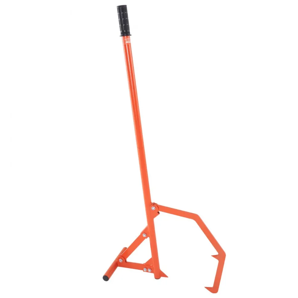VEVOR Timberjack, 46.5 in, Heavy Duty Steel Log Roller, Log Lifter with Adjustable Cant Hook, Logging Tools Log Jack for Logs Ups to 25" Dia, Timber Jack for Rolling Cutting and Lifting Logs