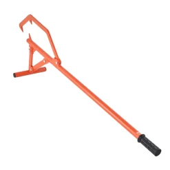VEVOR Timberjack, 46.5 in, Heavy Duty Steel Log Roller, Log Lifter with Adjustable Cant Hook, Logging Tools Log Jack for Logs Ups to 25