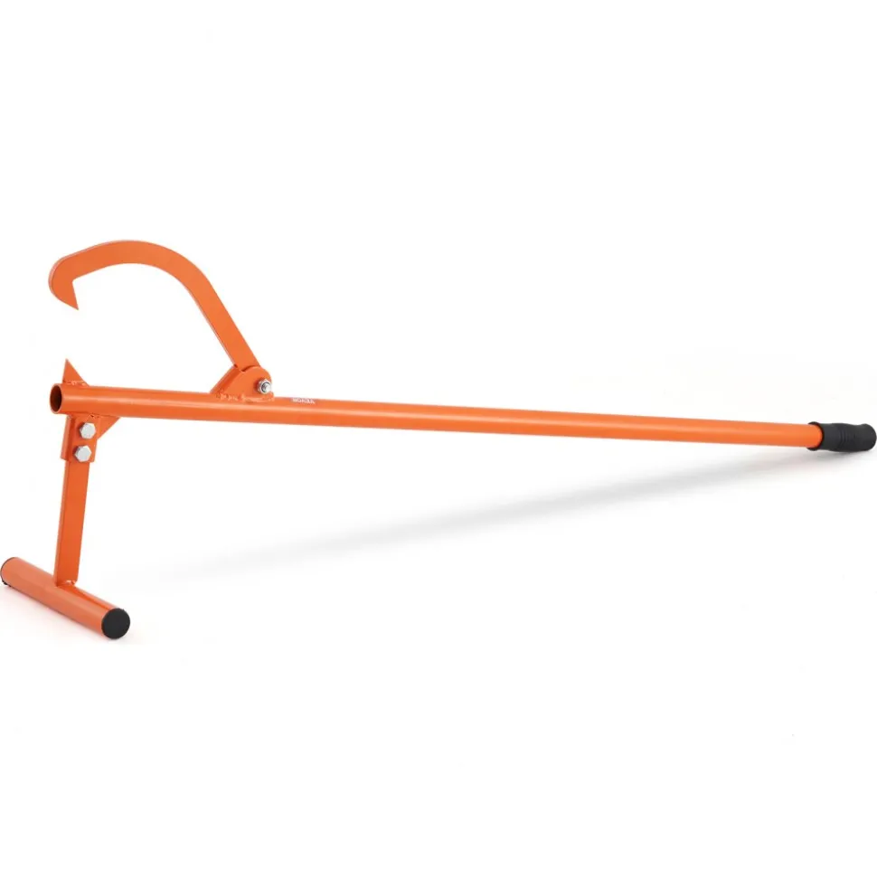 VEVOR Timberjack, 48 in, Heavy Duty Log Lifter with Metal Handle, Log Roller with Adjustable Cant Hook, Logging Tools Log Jack for Logs Ups to 15" Dia, Timber Jack for Rolling Cutting Lifting Logs