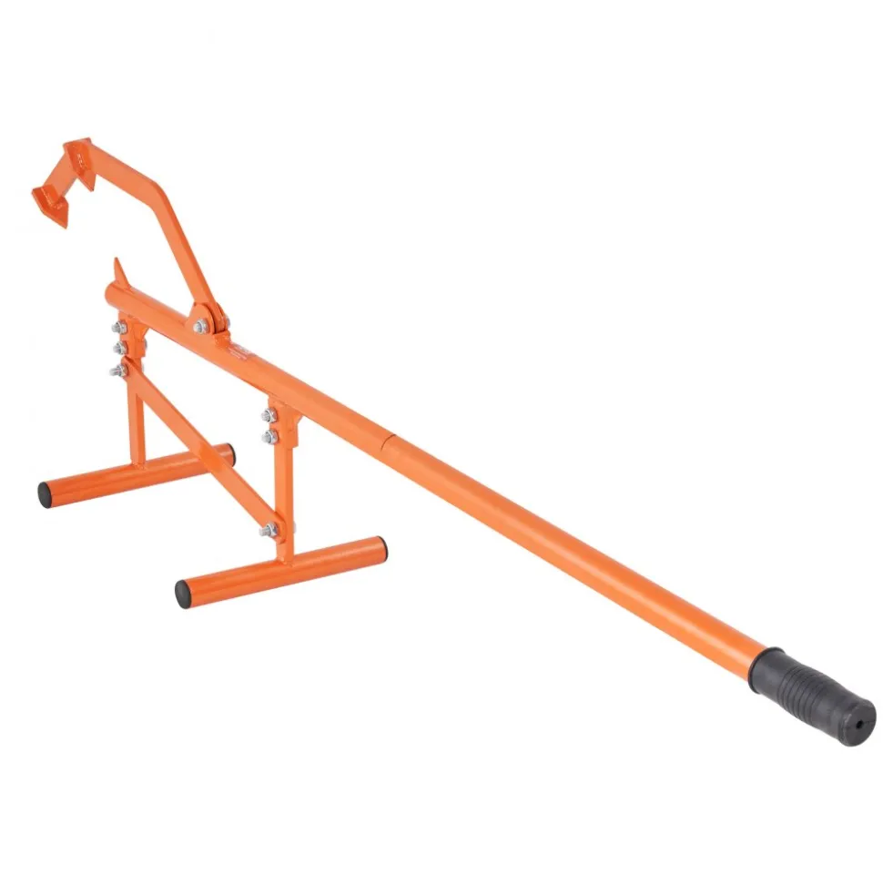 VEVOR Timberjack, 46.5 in, Heavy Duty Steel Log Lifter, Log Roller with Adjustable Cant Hook, Logging Tools Log Jack for Logs Ups to 15" Dia, Timber Jack for Rolling Cutting Lifting Logs