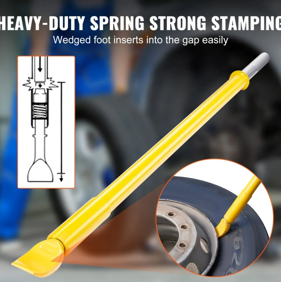 VEVOR Tire Bead Breaker Slide Hammer, 46.3" Length Heavy Duty Steel Tire Bead Breaker, Portable Tire Changing Sliding Impact for Car Truck Trailer Tire Removal