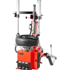 VEVOR Tire Changer Machine, 1.5HP Copper Motor, Durable Tire Changer with Air Pressure Gauge & Pneumatic Assist Arm, Pedal Operated Tire Changer with Thickened Chuck, Fit for Sedan/SUV/Pickup Truck