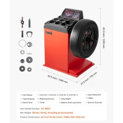 VEVOR Tire Changer Machine, 18