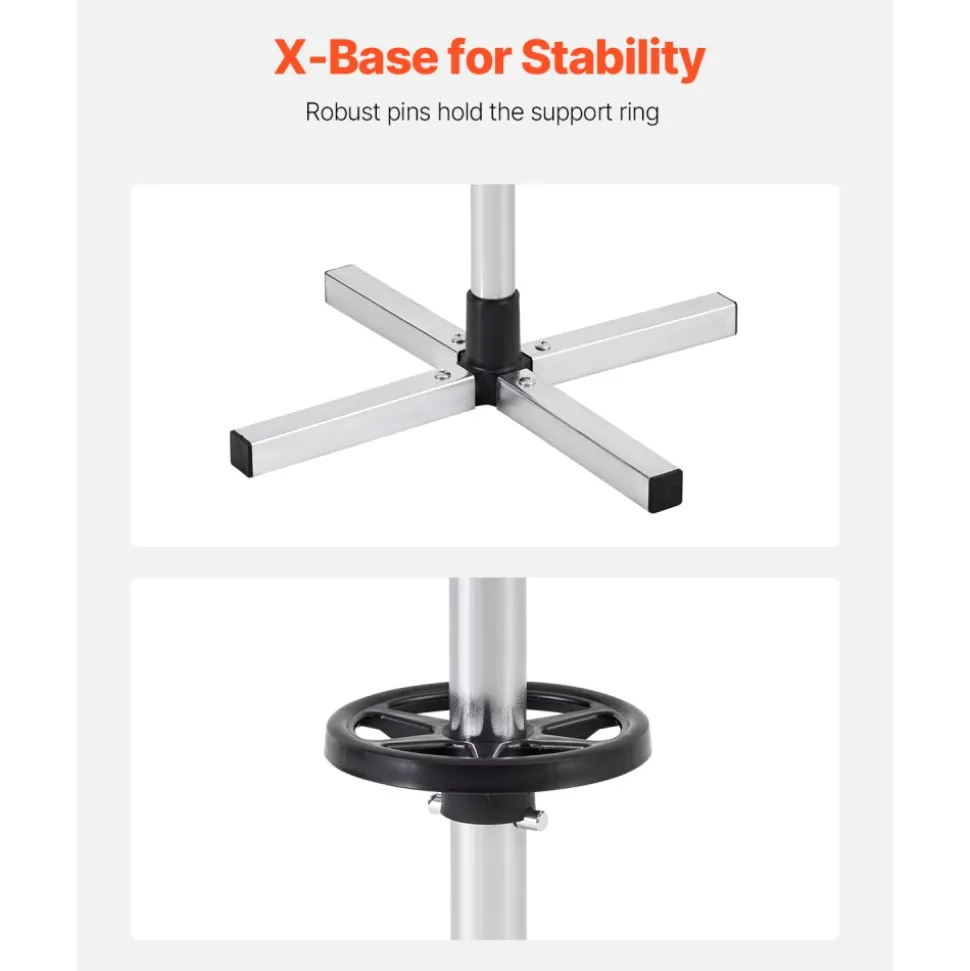 VEVOR Tire Organizing Rack, Robust Steel Tire Stand for 4 Tires with Rims, Compact Tyre Storage for Tires as wide as 225mm, Supports up to 220 lbs Weight, Perfect for Garage and Workshop
