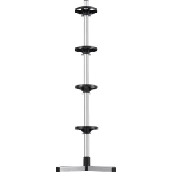 VEVOR Tire Organizing Rack, Robust Steel Tire Stand for 4 Tires with Rims, Compact Tyre Storage for Tires as wide as 225mm, Supports up to 220 lbs Weight, Perfect for Garage and Workshop