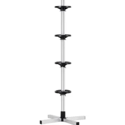 VEVOR Tire Organizing Rack, Robust Steel Tire Stand for 4 Tires with Rims, Compact Tyre Storage for Tires as wide as 225mm, Supports up to 220 lbs Weight, Perfect for Garage and Workshop