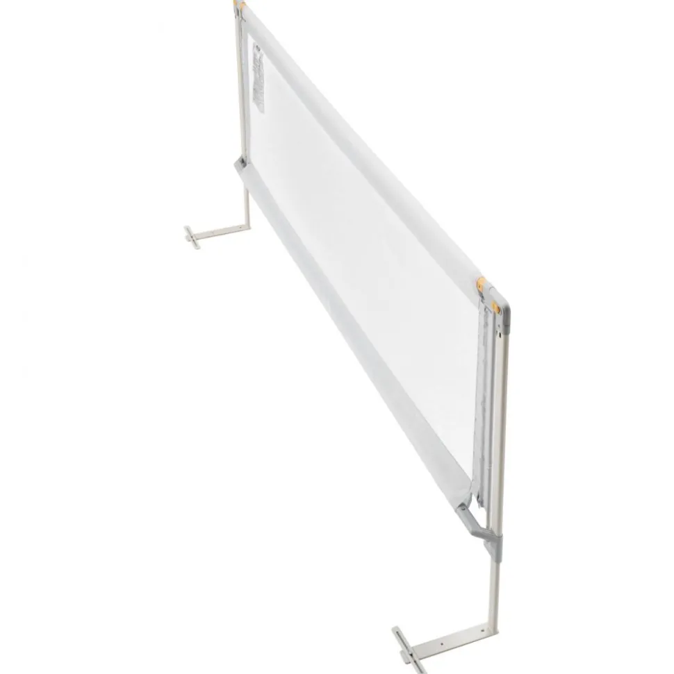 VEVOR Toddler Bed Rail, Kids Beds Guard Rail with Reinforced Iron Pipe and Oxford Cloth, Adjustable Height Bed Side Railing, Portable Guard Bumper Barrier for Crib, Bunk, 59.06 x 35.04 in, 1 Piece
