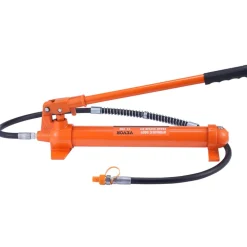 VEVOR 12 Ton Porta Power Kit, Hydraulic Ram with Pump with 4.6 ft/1.4 m Oil Hose, Portable Hydraulic Jack with Storage Case for Automotive, Garage, Farm, Mechanic (26455 LBS)