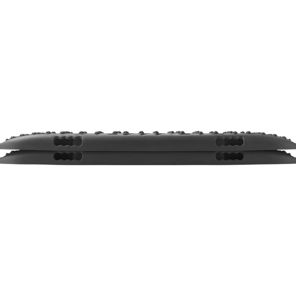 VEVOR 10 TON Traction Boards with PP Material, Recovery Boards for Off-road Vehicles/Cars/Pickups/SUVs/RVs, Pair Tire Traction Mats on Snow, Sand, Mud and Loose Terrain, Storage Bag, Long, Black