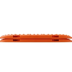 VEVOR 10 TON Traction Boards with PP Material, Recovery Boards for Off-road Vehicles/Cars/Pickups/SUVs/RVs, Pair Tire Traction Mats on Snow, Sand, Mud and Loose Terrain, Storage Bag, Long, Orange