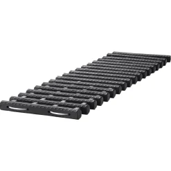VEVOR 7 TON Traction Boards with TPR Material, Recovery Boards for Off-road Vehicles/Cars/Pickups/SUVs/RVs, Pair Tire Traction Mats on Snow, Sand, Mud and Loose Terrain, Storage Bags, Short, Black