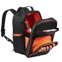 VEVOR Tool Backpack, 49 Pockets, Heavy-duty Tools Storage Organizer Work Bags with Laptop Compartment & Reinforced Fabric Base, Electrician Jobsite Backpack for Electrician, Repairman