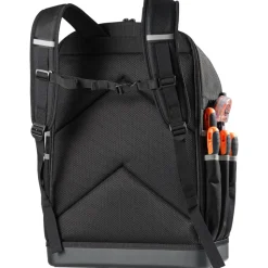 VEVOR Tool Backpack, 56 Pockets, Heavy-duty Tools Storage Organizer Bags with Molded Base, Electrician Jobsite Backpack for Construction Jobsite, Electrician, Industrial, Repairman, and HVAC Techs