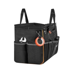 VEVOR Tool Bag, 20 Inch, 33-Pocket Portable Large Tool Box Organizer Storage, Toolbox with Big Zipper, Adjustable Shoulder Strap, Water-Resistant Carry Toolbag, for Men Women Dad Husband Fathers Day