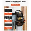 VEVOR Tool Pouch with Belt, 14 Pockets Professional Tool Belt Pouch for Men, Heavy Duty Detachable Adjustable Utility Work Bag for Electrician, Carpenter, Construction, Adjusts Waist 32 to 50 Inches