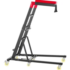 VEVOR Top Automotive Creeper 48"- 64" Adjustable High Top Engine Creeper, Easy Folding, 400LBS Heavy-Duty Steel Support, Stable H-Shaped Base, 6-Wheel Smooth Rolling for Auto Repair and Maintenance