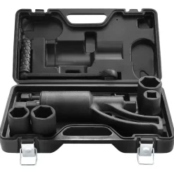 VEVOR Torque Multiplier, Heavy Duty Torque Multiplier Wrench Set, 1 Inch Drive Lug Nut Wrench Torque Multiplier, 1:58 4800N.m Lug Nut Remover, with 4 Sockets and Storage Case for Truck Trailer RV